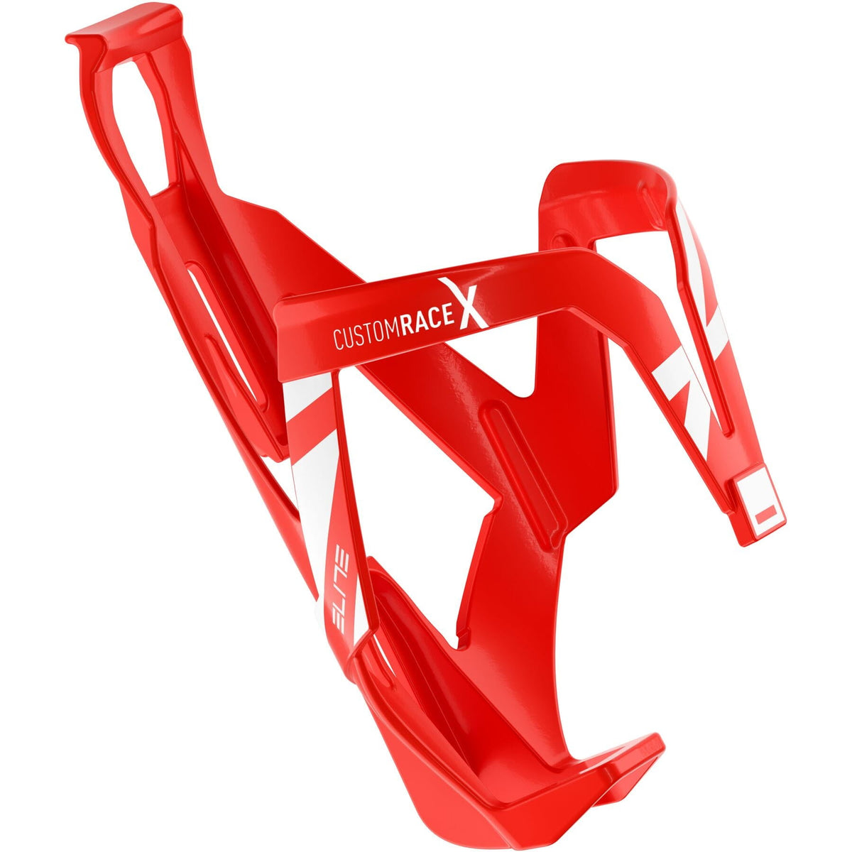 Elite Custom Race X Bottle Cage Red/White