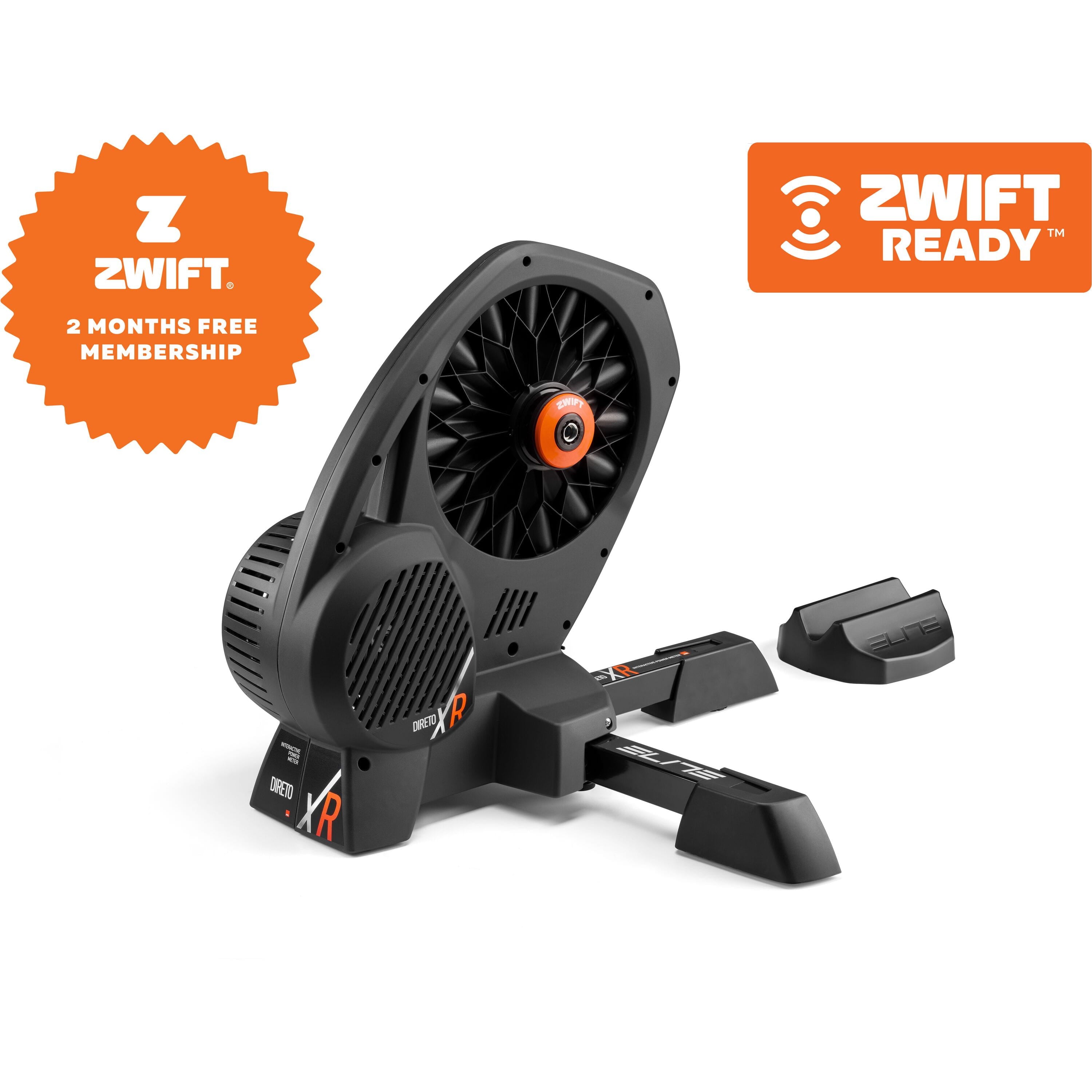Elite Direto-XR Direct Drive FE-C Mag Trainer with Zwift Cog and Click One Size