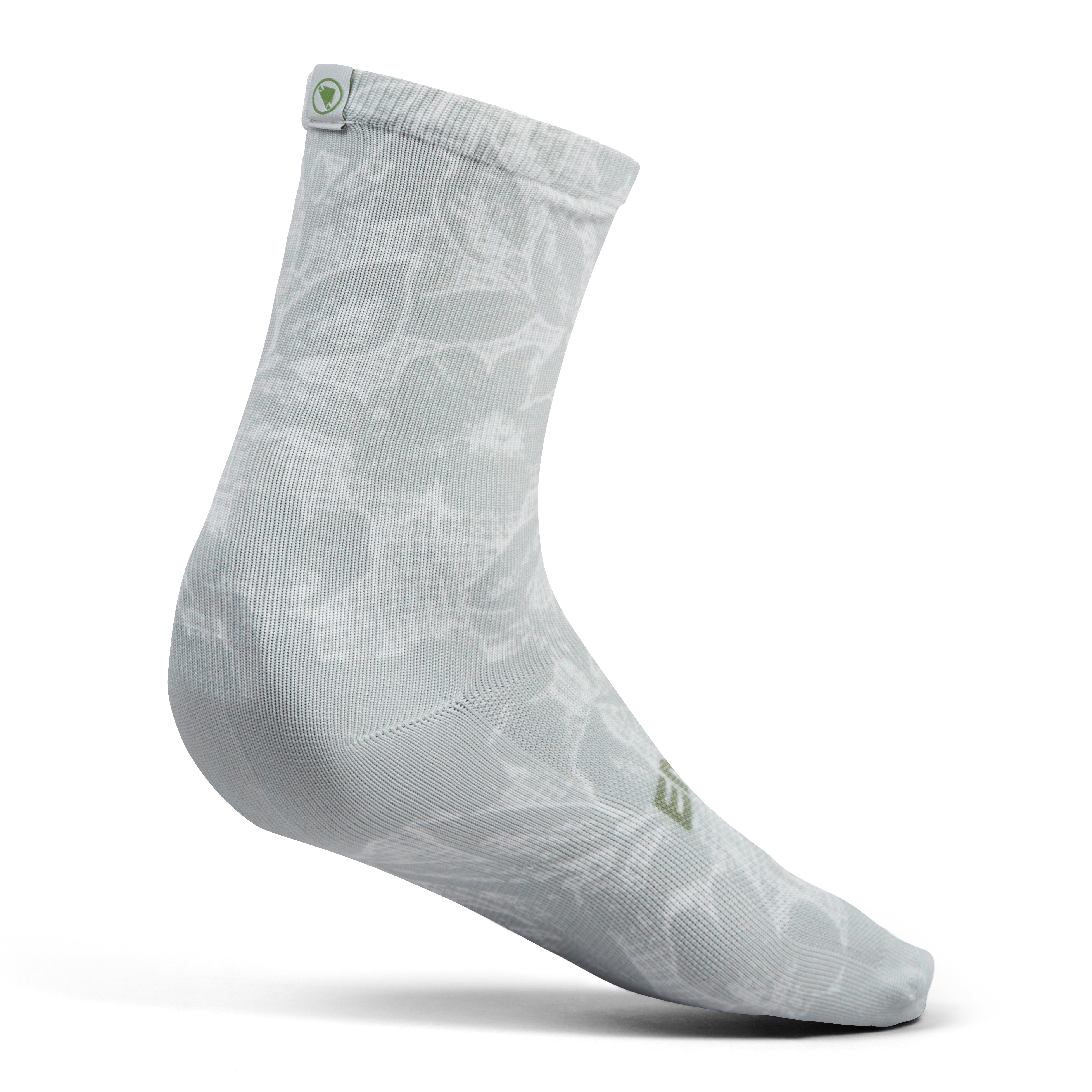 Endura Grid Floral Ltd Print Sock