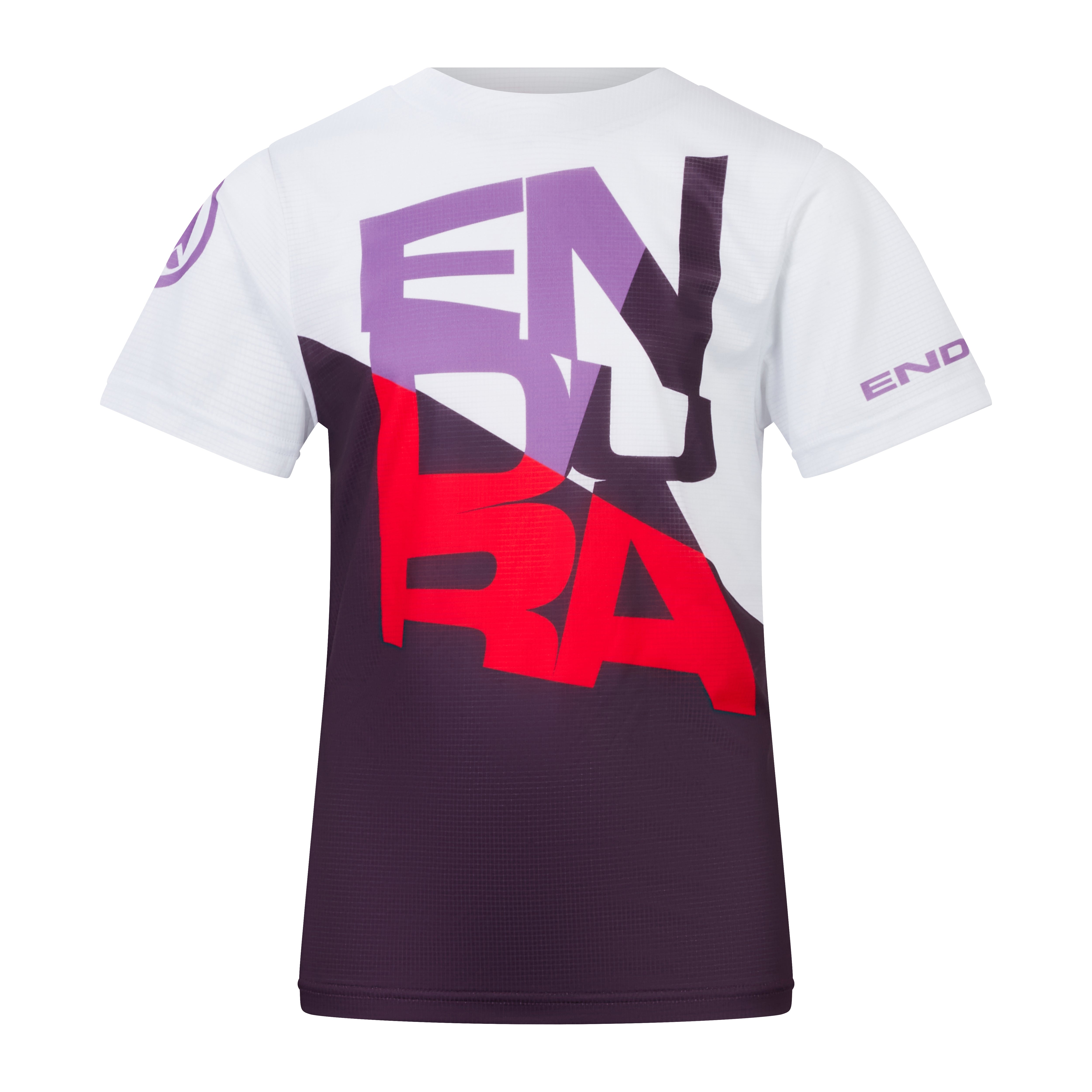 Endura Kids SingleTrack Core Tee Aubergine / 9-10yrs