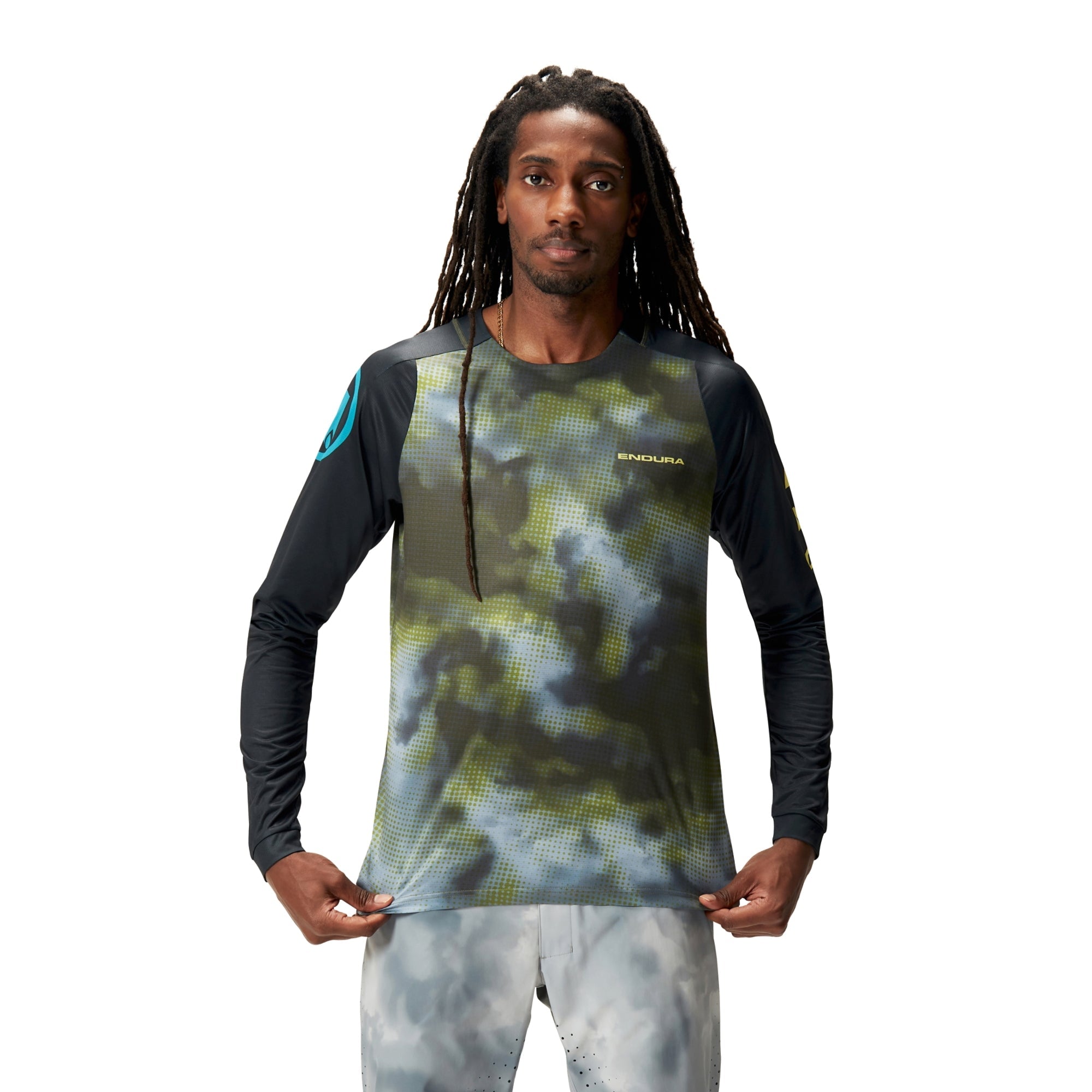 Endura Pixel Cloud Longsleeve Tee LTD