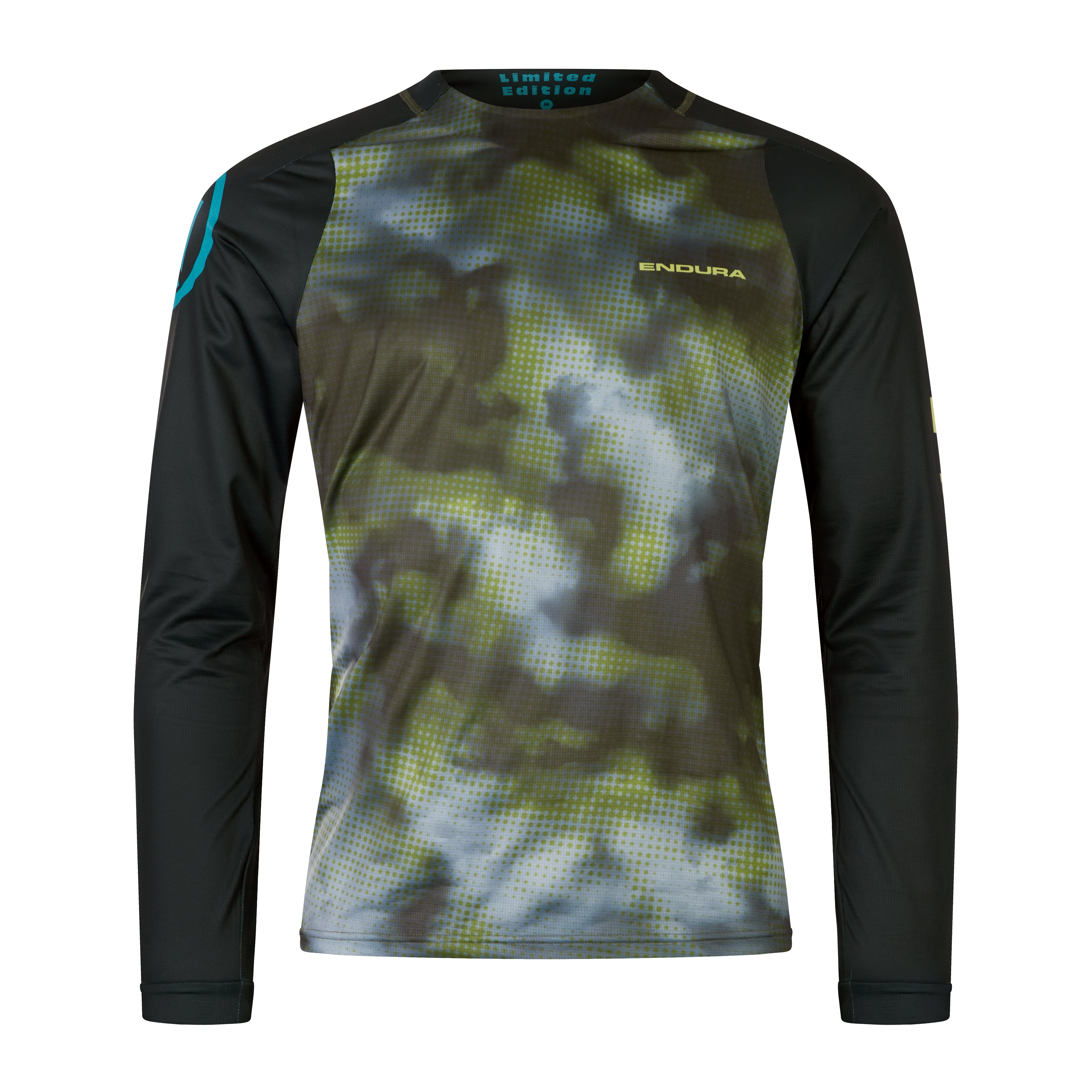 Endura Pixel Cloud Longsleeve Tee LTD Black / M