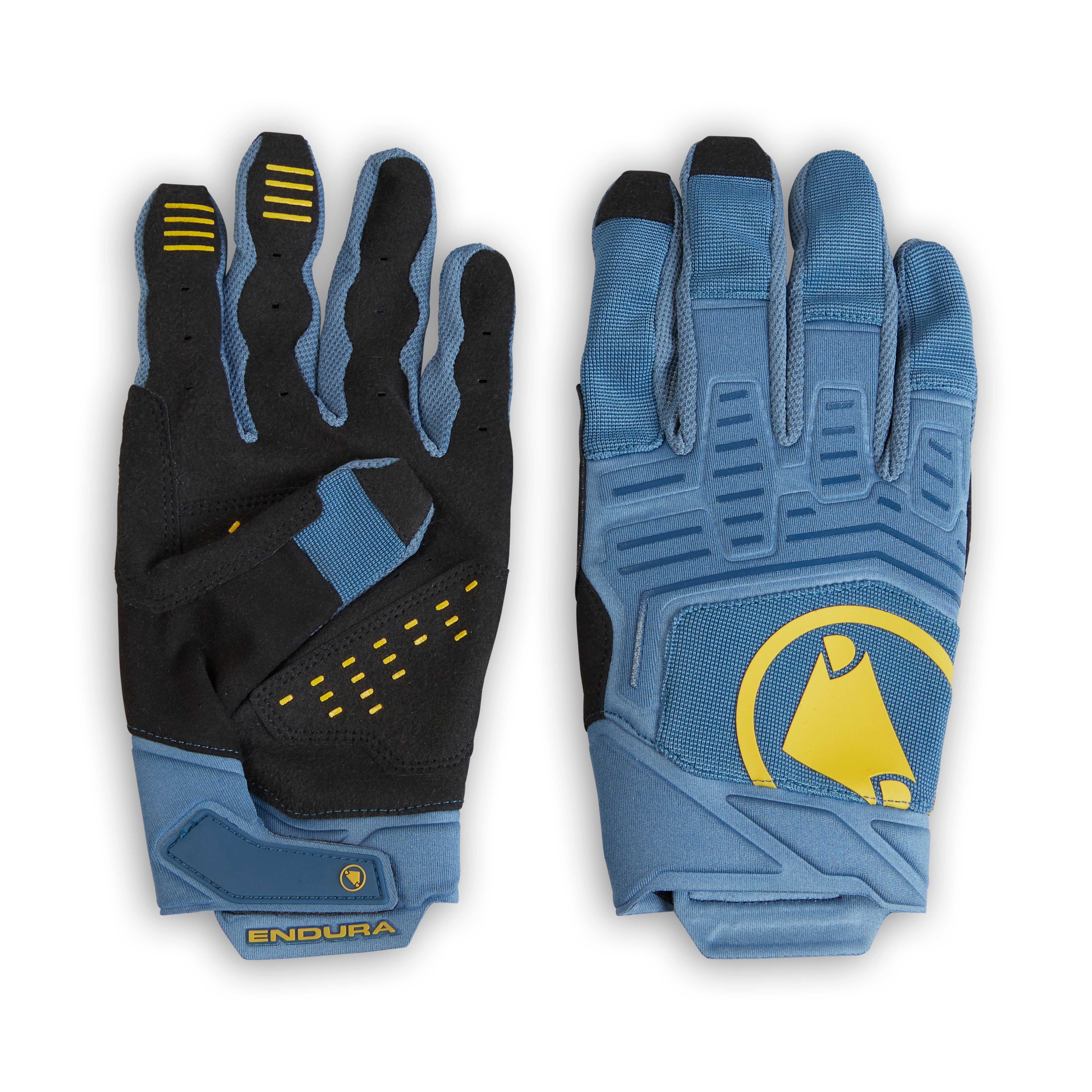 Endura SingleTrack Gloves II Blue Steel / S