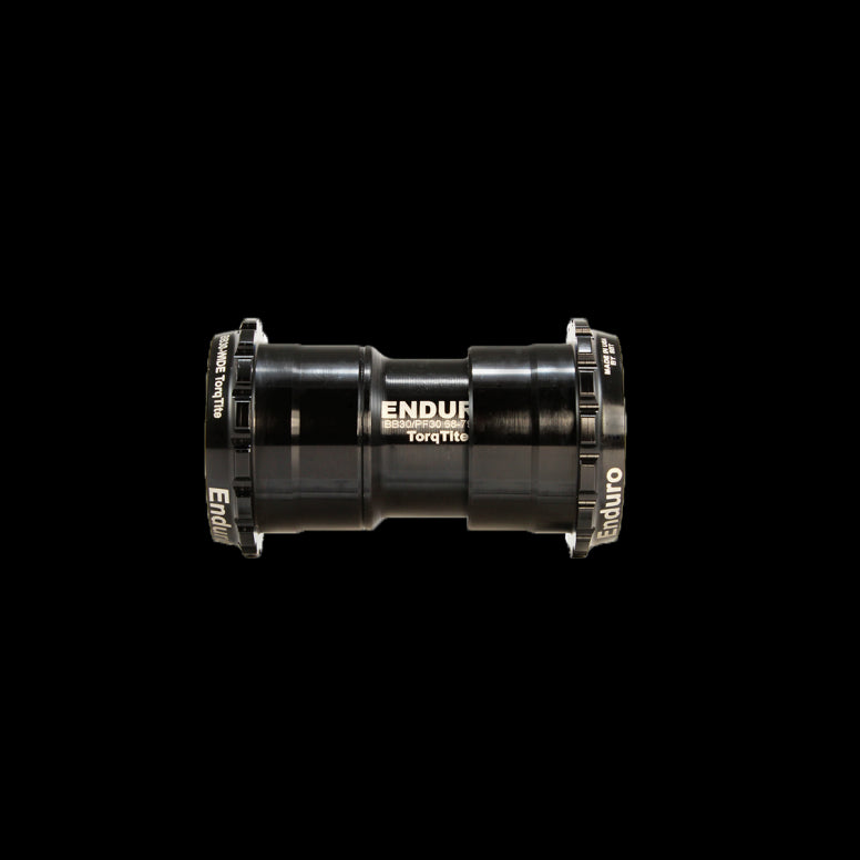 Enduro Bearings BB30 TorqTite Bottom Bracket 30mm Black / 30mm / 440C Stainless Steel