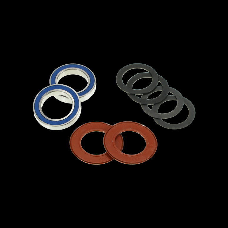 Enduro Bearings BB90/95 ABEC3 24mm Bottom Bracket Bearings Black / 24mm / ABEC 3