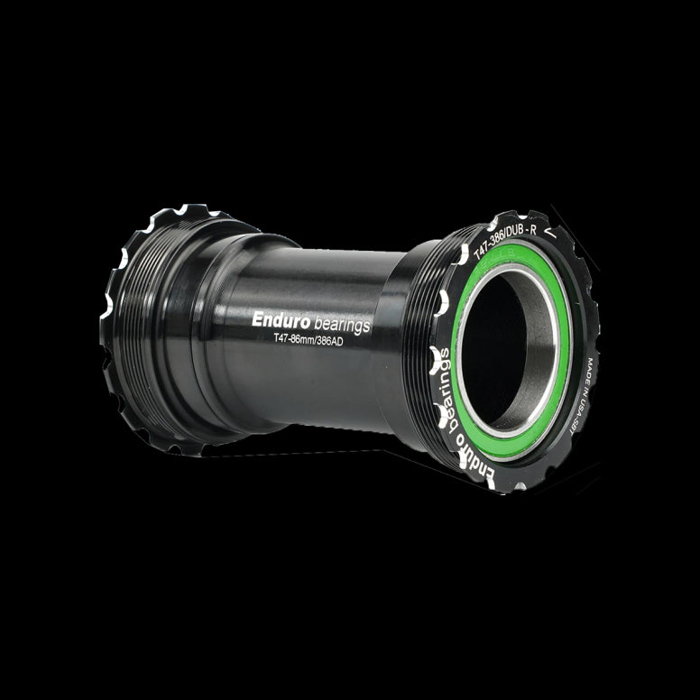 Enduro Bearings T47 Internal Bottom Bracket DUB Black / DUB / 440C Stainless Steel