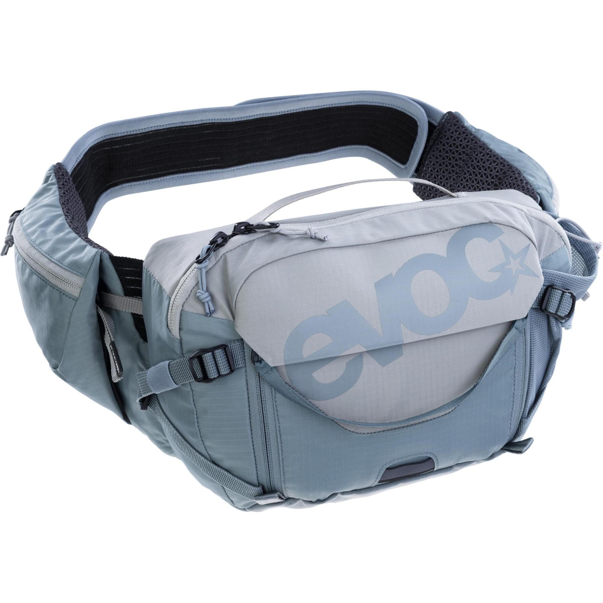 EVOC Hip Pack Pro 3 with Bladder Stone - Steel / One Size
