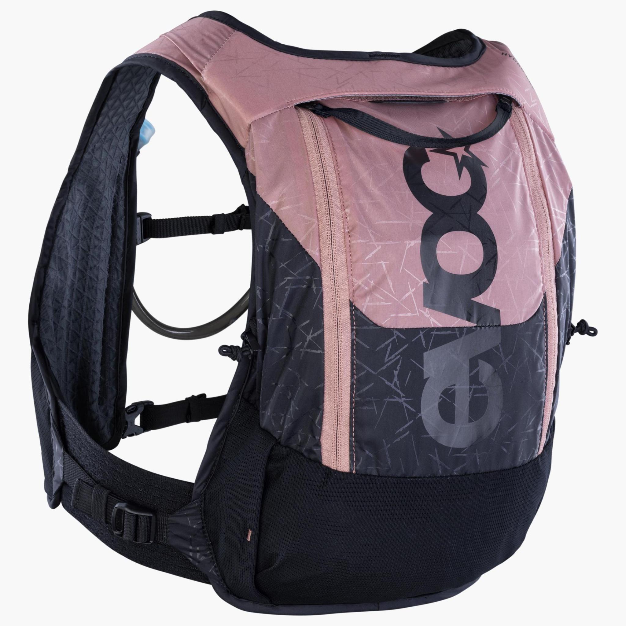 EVOC Hydro Pro 6 with Bladder Dusty Pink - Black / One Size