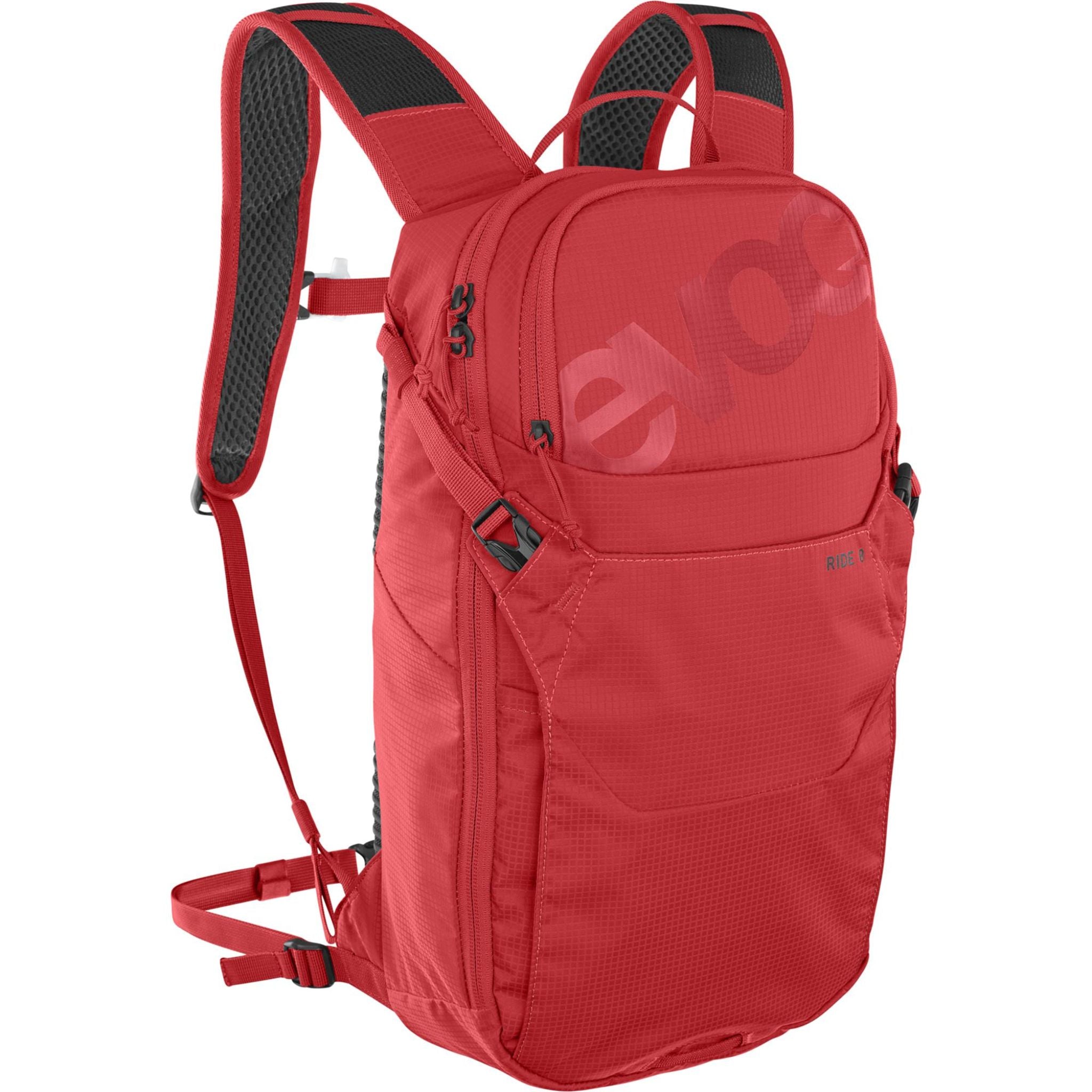 EVOC Ride 8 Hydration Pack + 2L Bladder True Red
