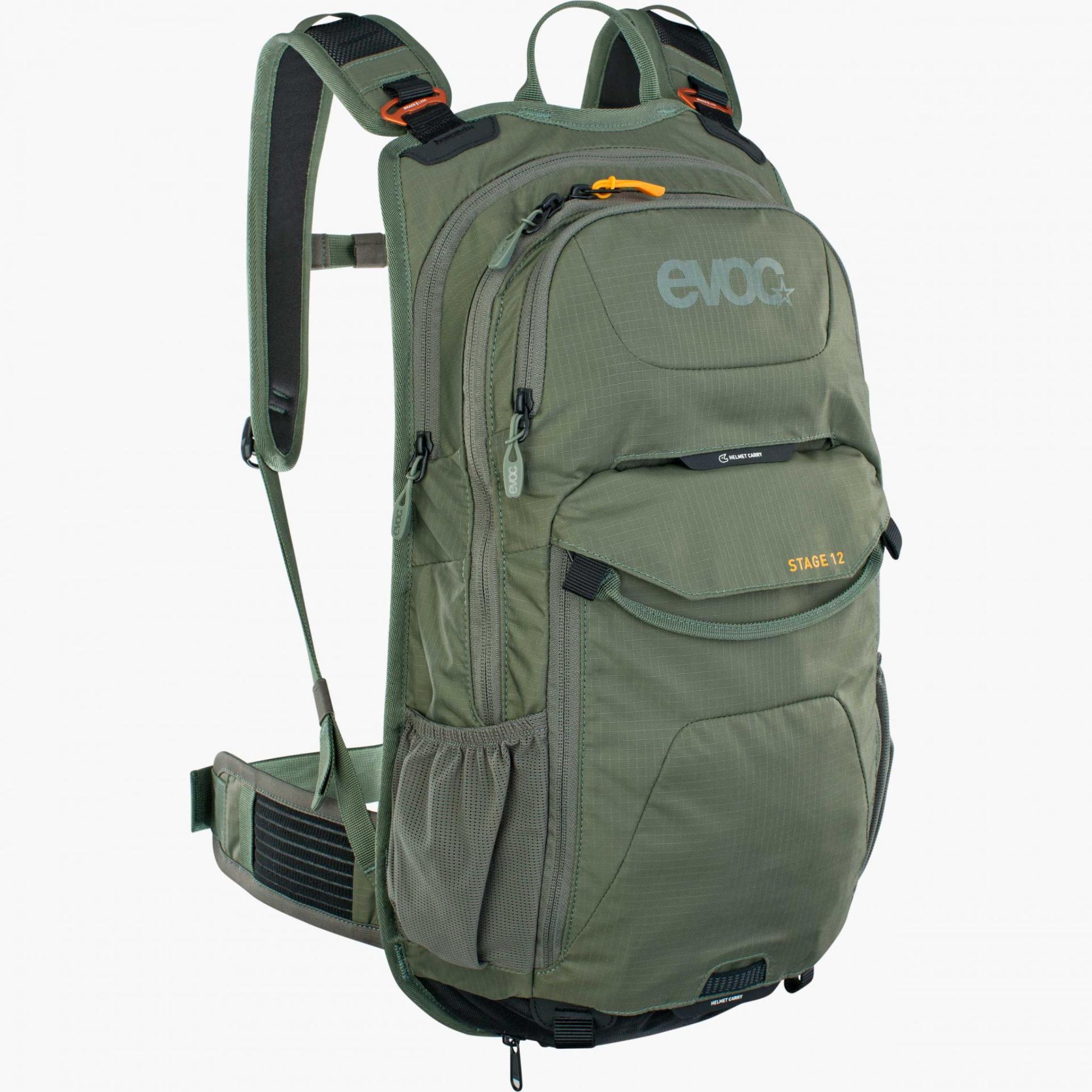 EVOC Stage 12 Backpack Dark Olive / One Size