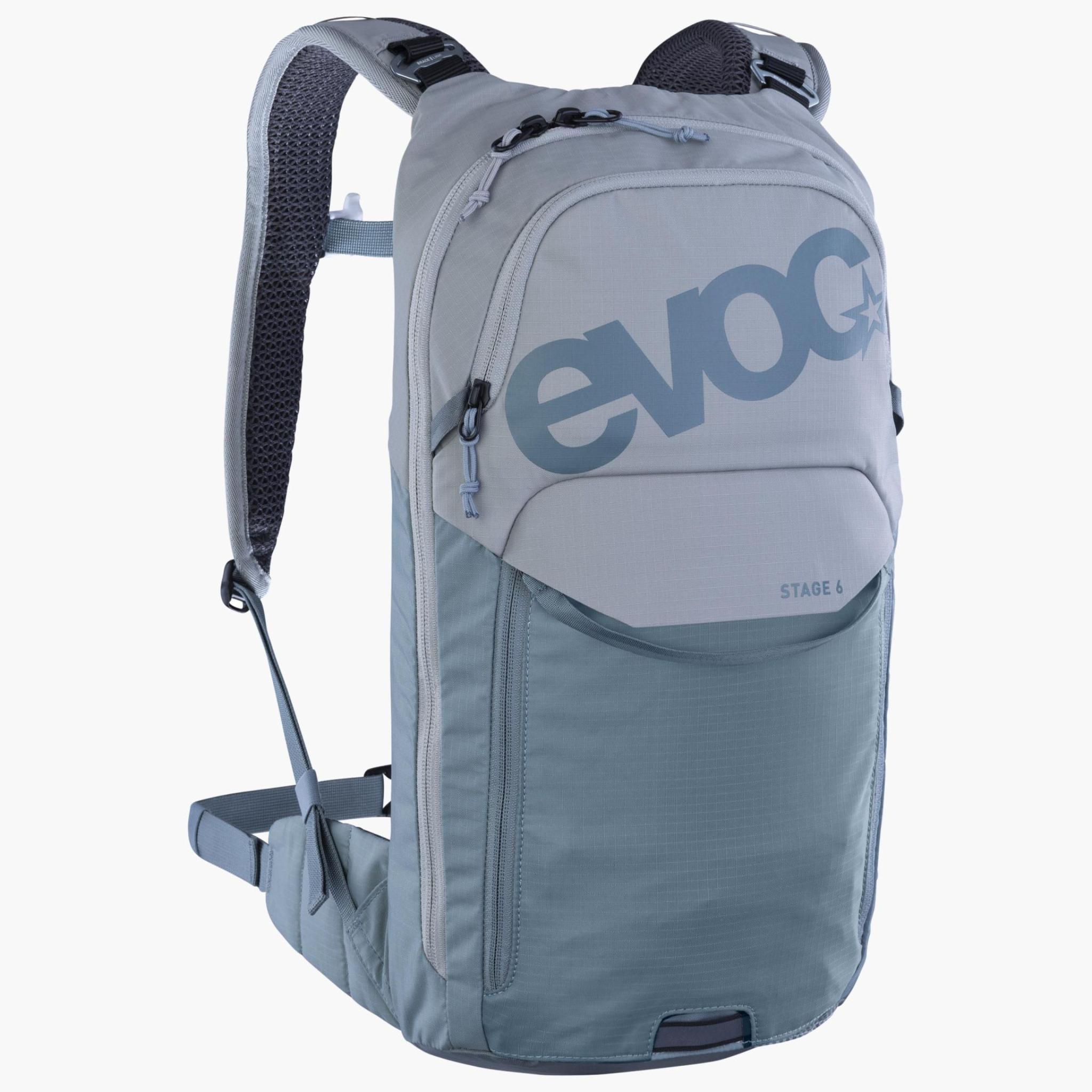 EVOC Stage 6 Backpack Stone - Steel / One Size
