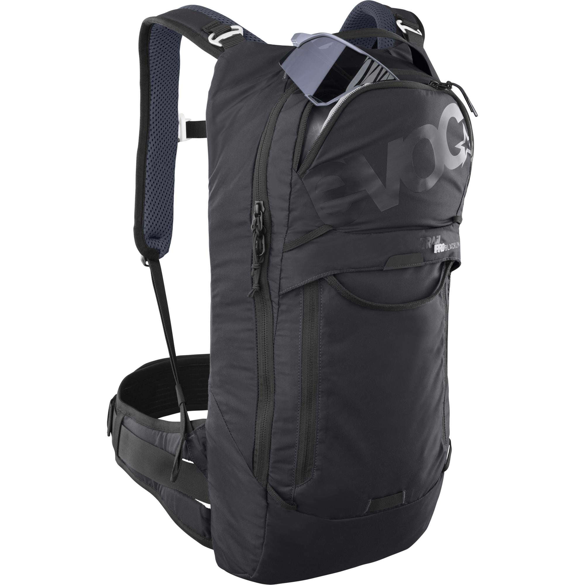 EVOC Trail Pro Protector Back Pack 10L | Hydration Packs | Biketart