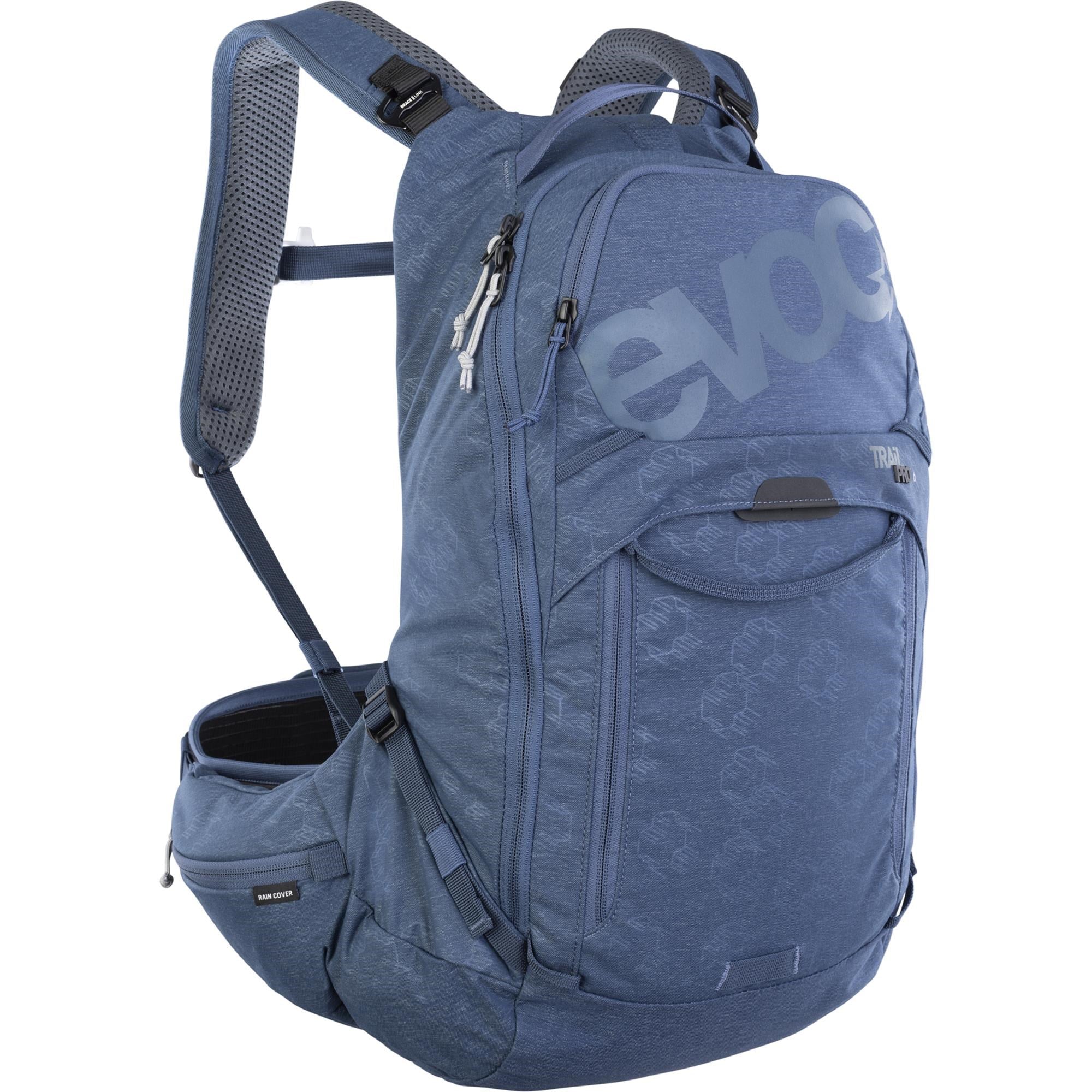 EVOC Trail Pro Protector Back Pack 16L Denim / S/M