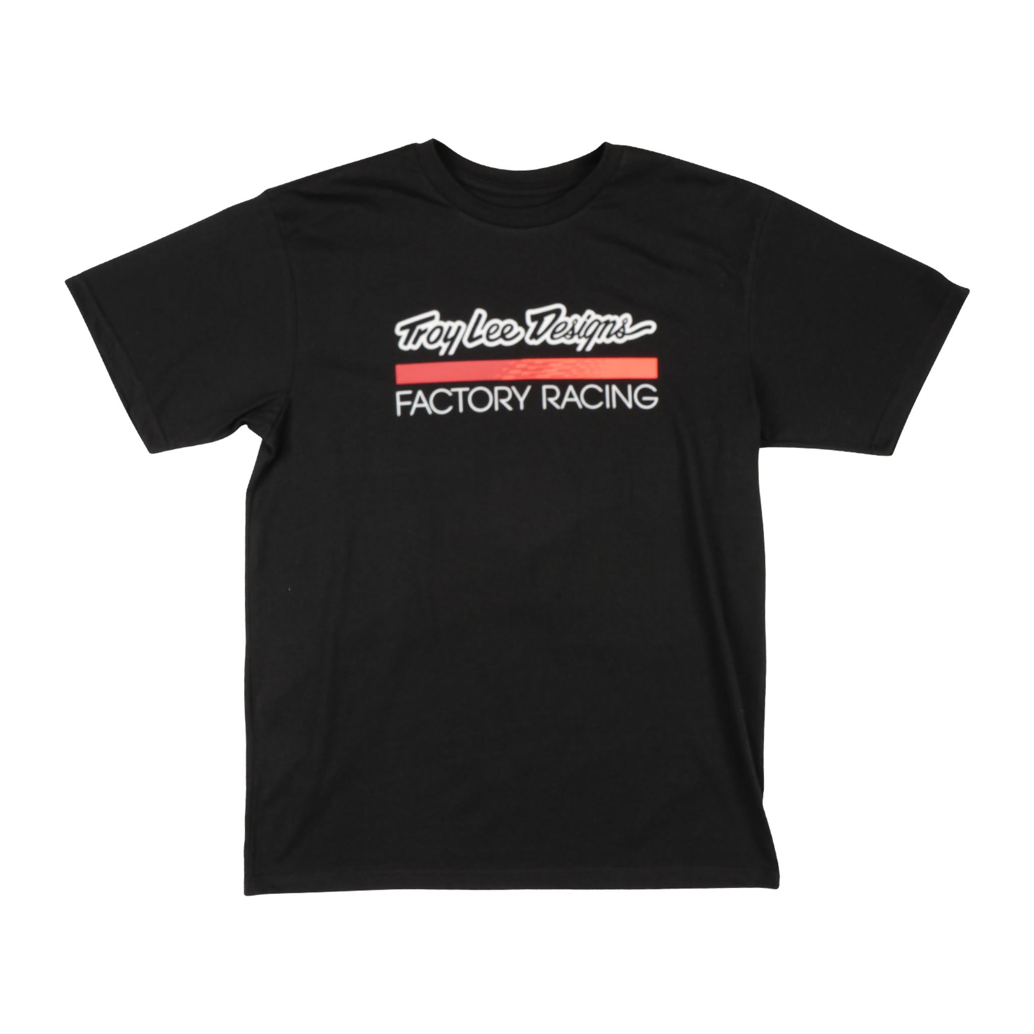 Factory Racing Short Sleeve Tee Black/Red / S