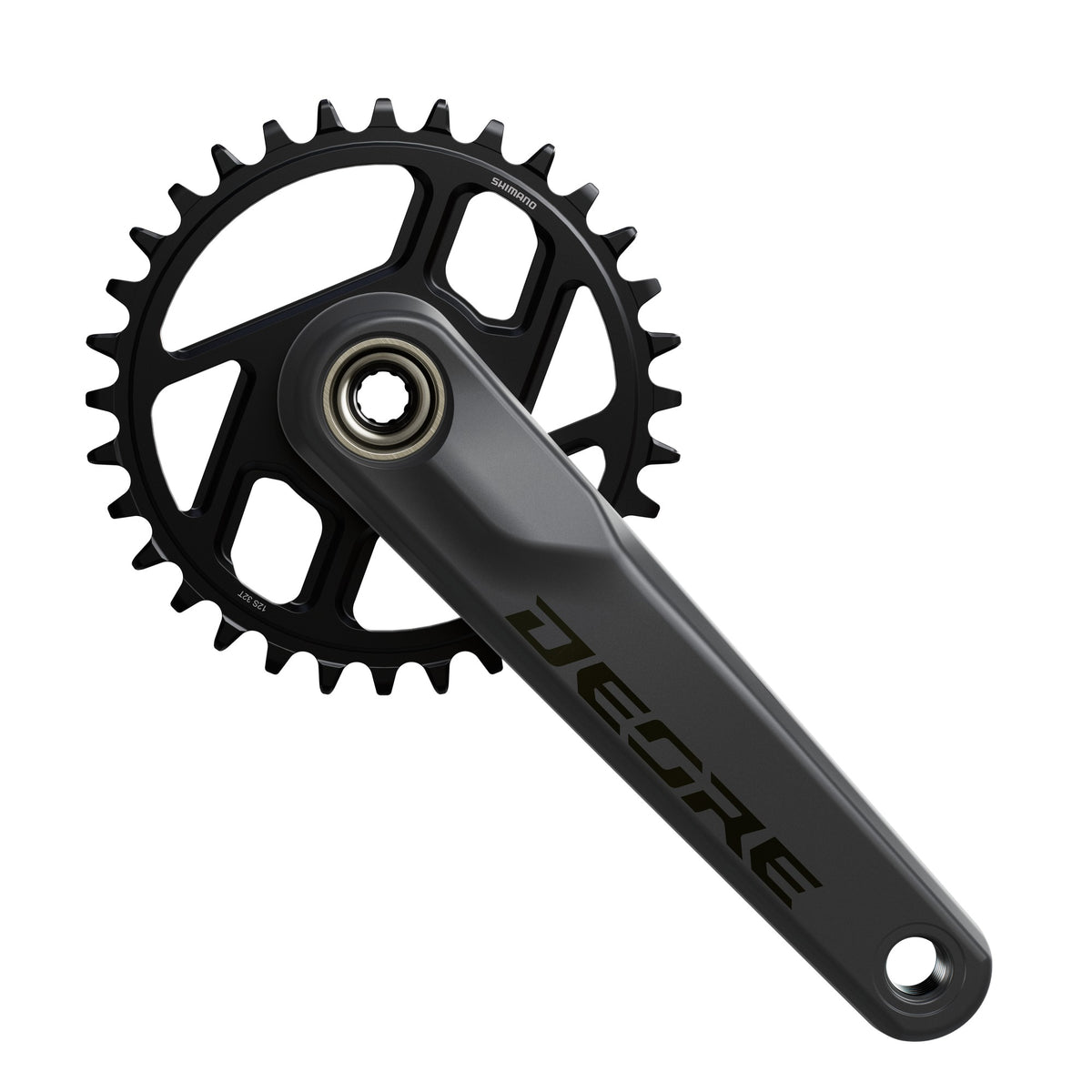 FC-M6200 Deore 12-Speed Chainset Black / 165mm / 30T