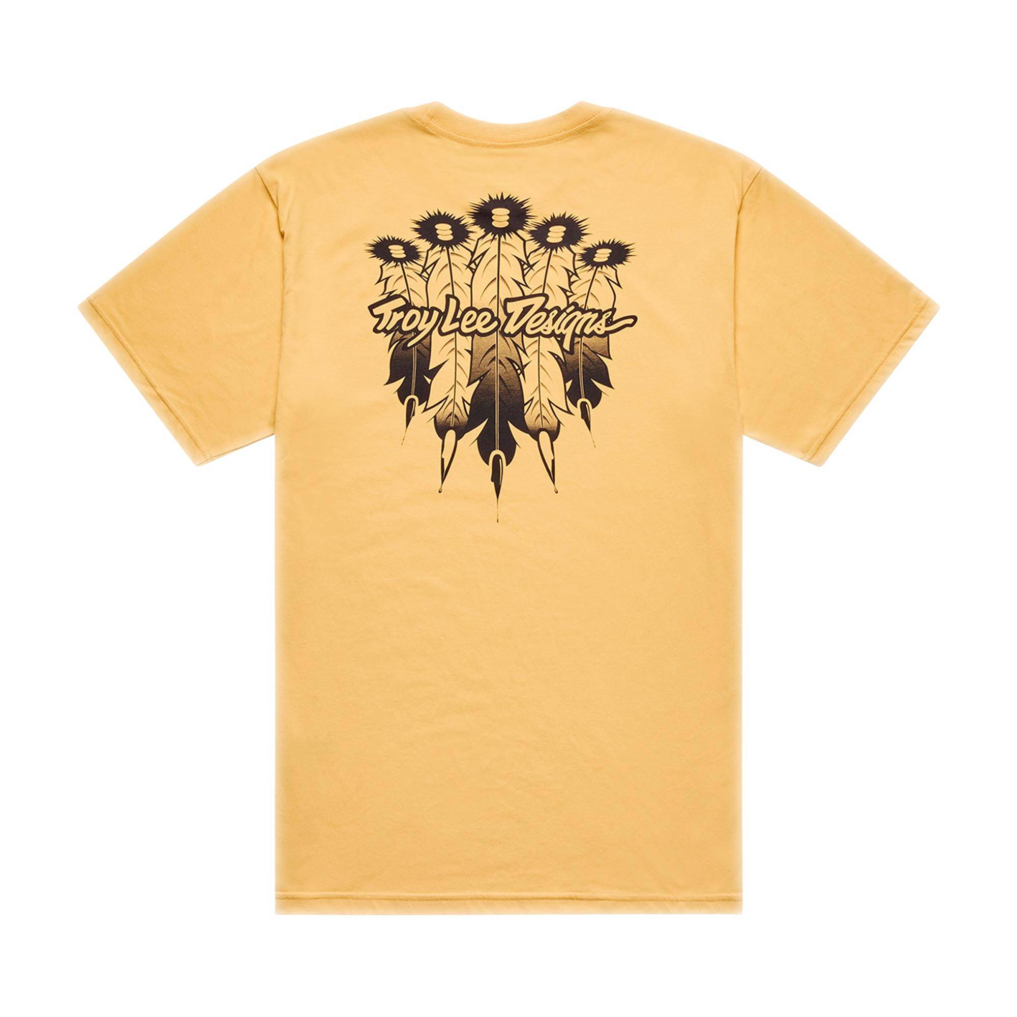 Feather Short Sleeve Tee Feather - Bleached Melon / S