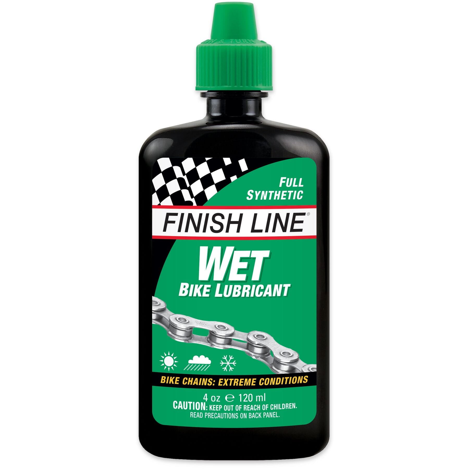Finish Line Wet Chain Lube 4 oz / 120 ml