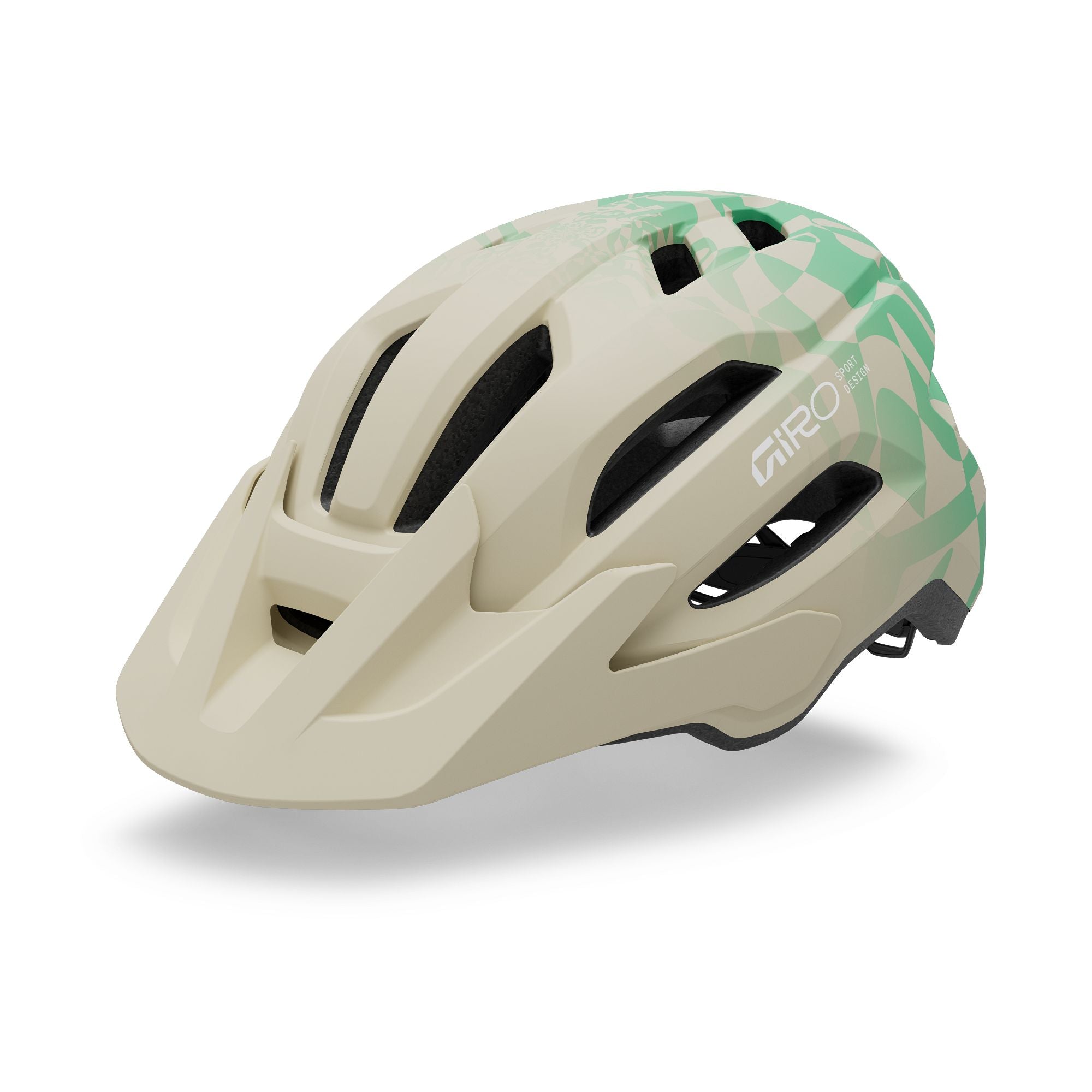 Fixture MIPS II Helmet Matte Stone/Green Rush / Universal Adult
