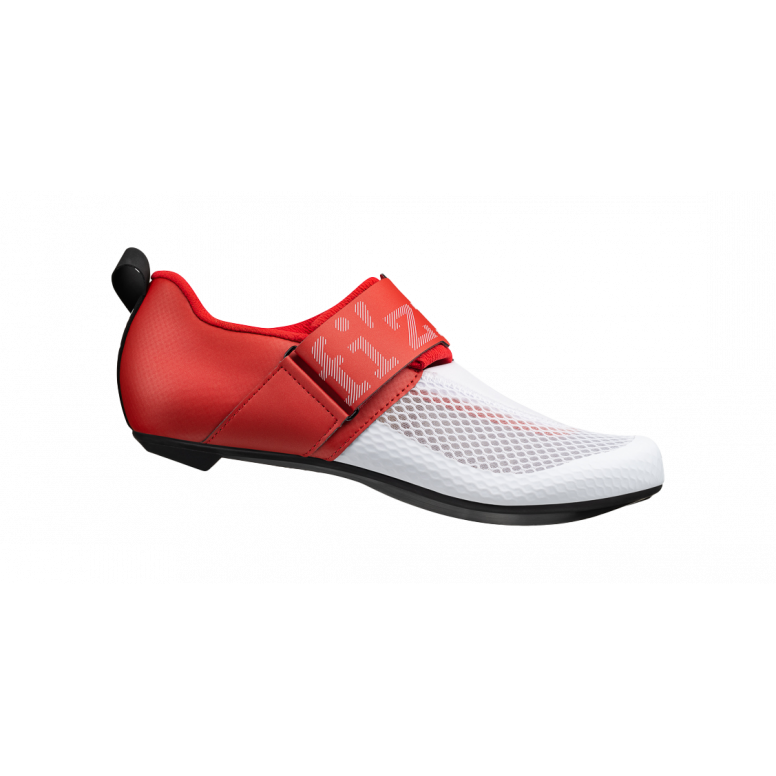 Fizik Transiro Hydra Tri Shoes White/Red / 48