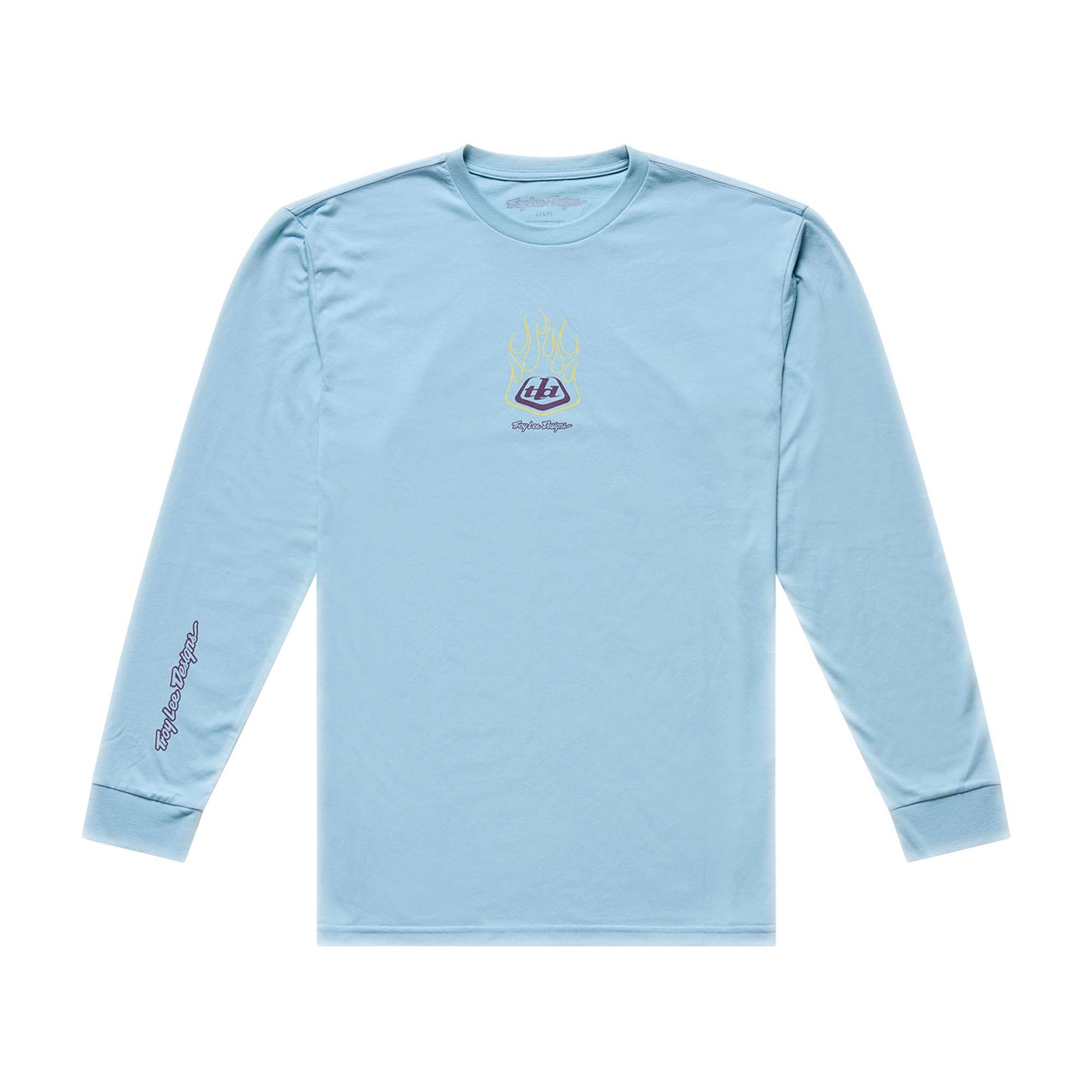 Flame2 Long Sleeve Tee Flame2 - Dawn Blue / S