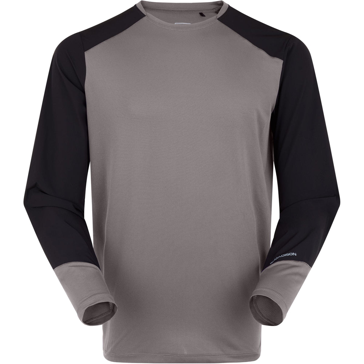 Flux Men's Long Sleeve Trail Jersey Ash Grey/Black / X-Small