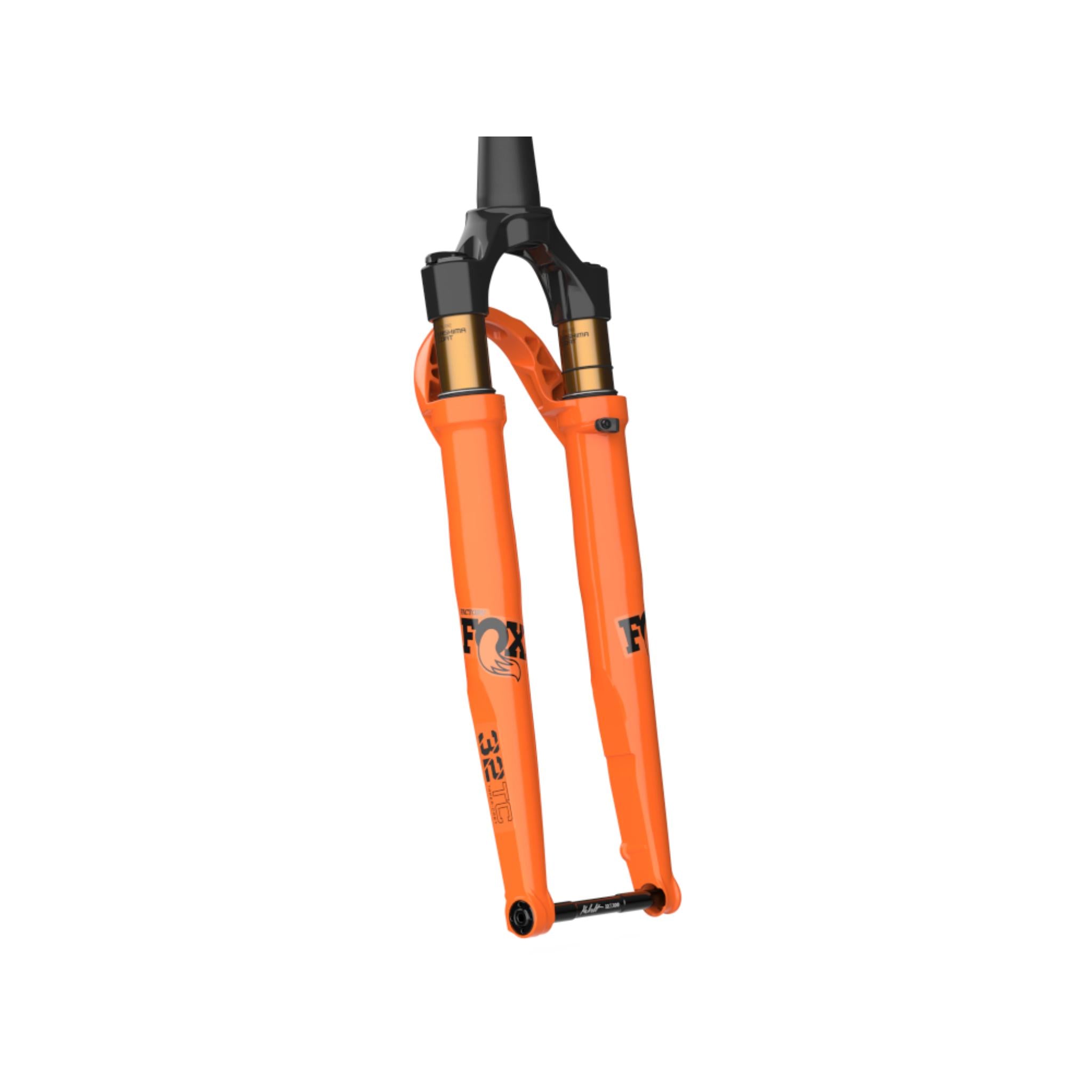 Fox 32 Float TC Factory Gravel Fork 2025 Orange / 700c x 40mm / 12x100mm / 45mm Offset