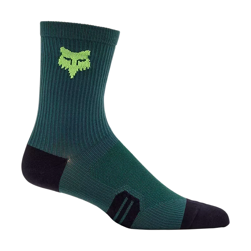 Fox 6" Ranger Socks Emerald / S/M