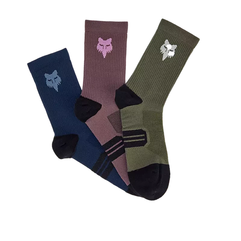 Fox 6" Ranger Socks Multipack Multi / XS/S