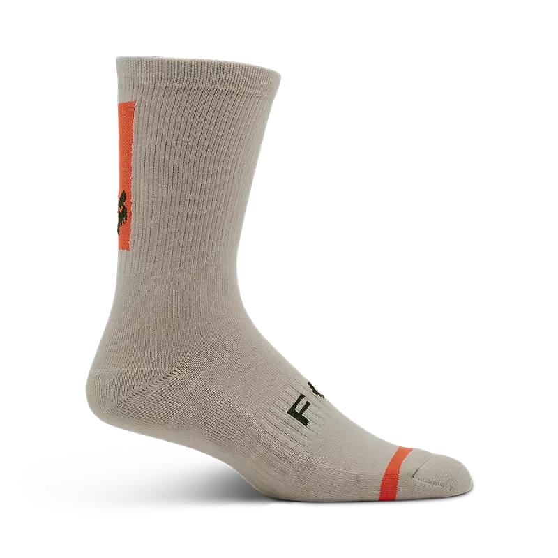 Fox 8" Defend Socks Cream / XS/S
