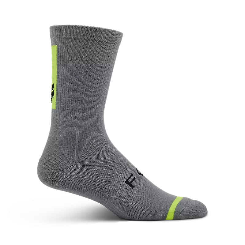 Fox 8" Defend Socks Steel Grey / XS/S
