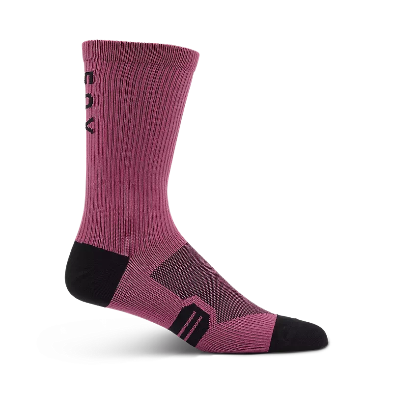 Fox 8" Ranger Socks Guava / XS/S