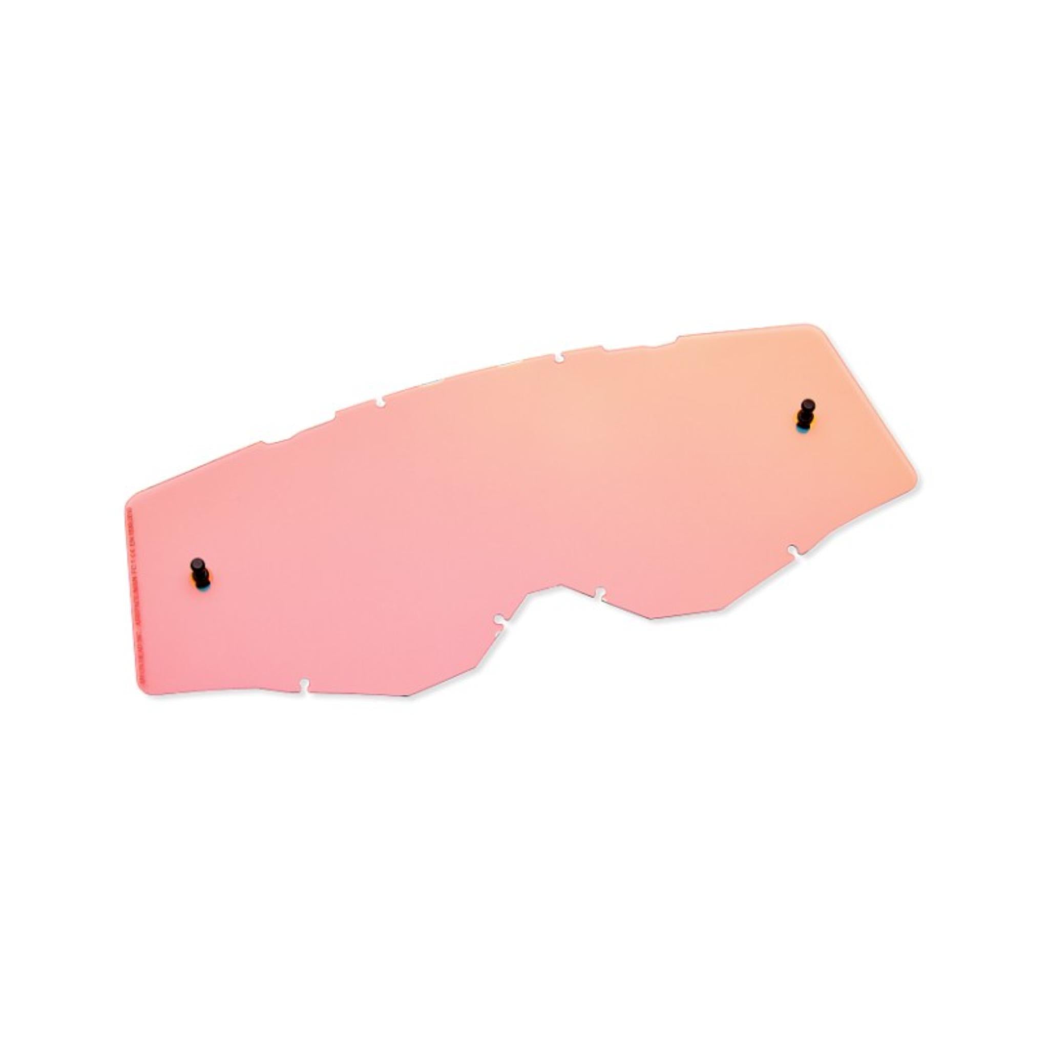 Fox Airspace & Main Replacement Mirror Lexan Lens Red / OS