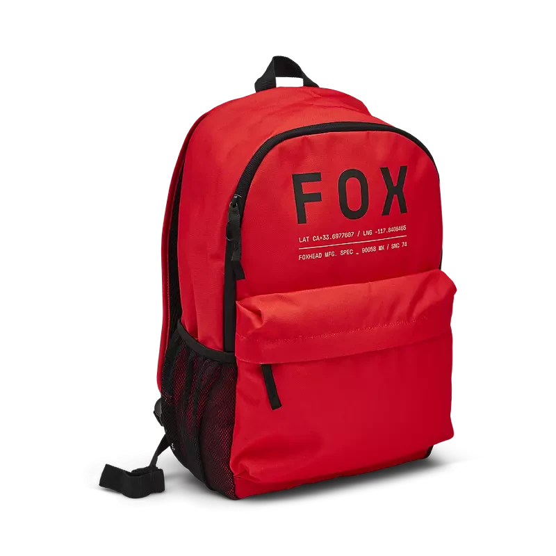 Fox Clean Up Backpack Fluorescent Red / OS