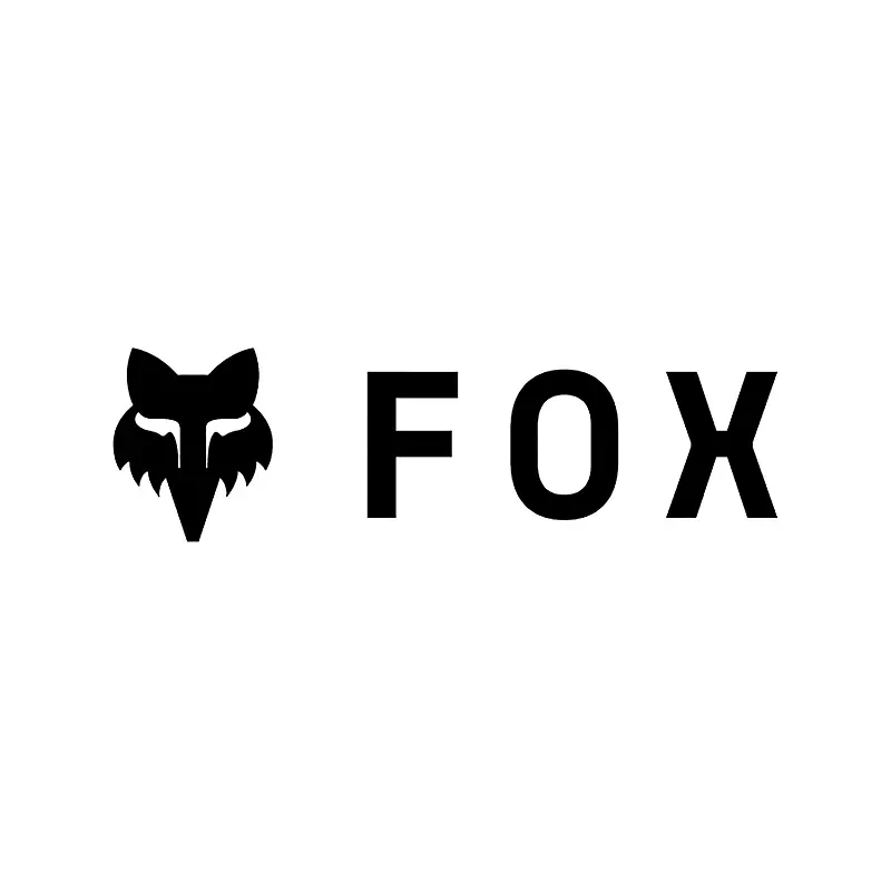 Fox Corporate Logo 3" White / OS