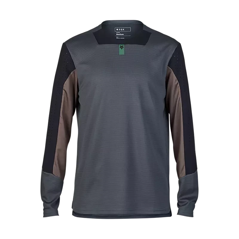 Fox Defend Long Sleeve Jersey Graphite / S