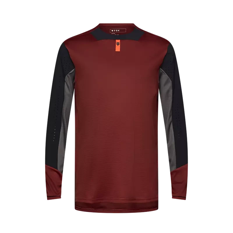 Fox Defend Long Sleeve Jersey Rust / S