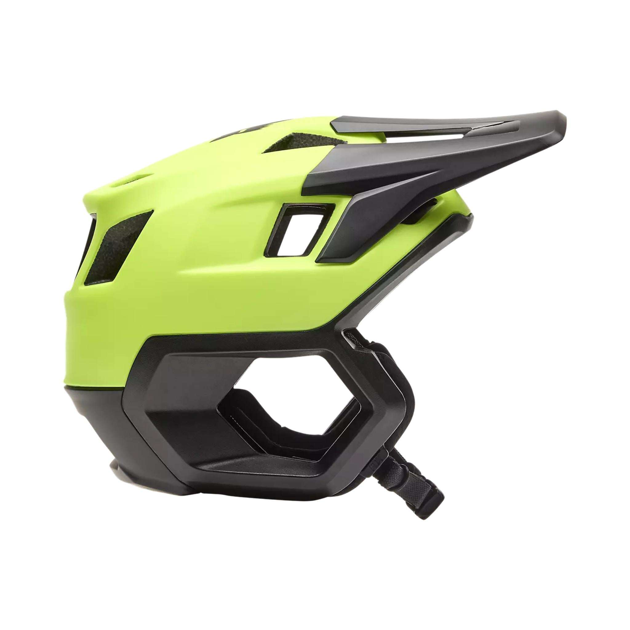 Fox Dropframe Helmet Fluorescent Yellow / S