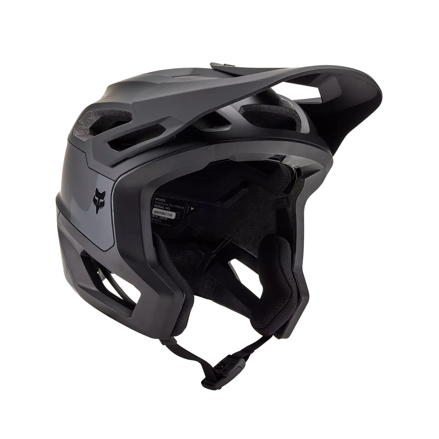 Fox Dropframe Pro Helmet Black Camo / S