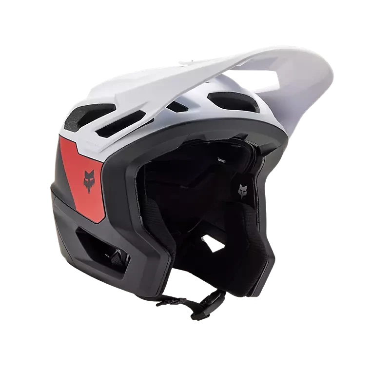 Fox Dropframe Pro Helmet Black/White / S