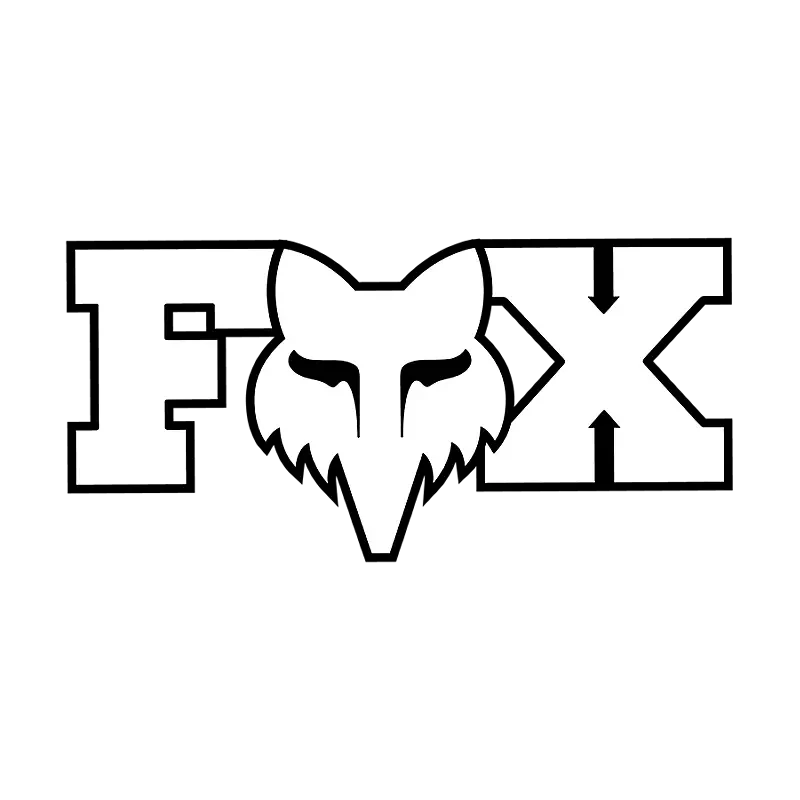 Fox F Head X 3" White / OS