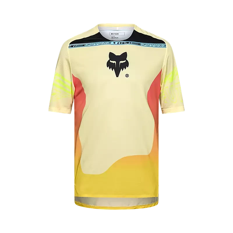Fox Flexair SS Jersey Elevated Lemonade / S