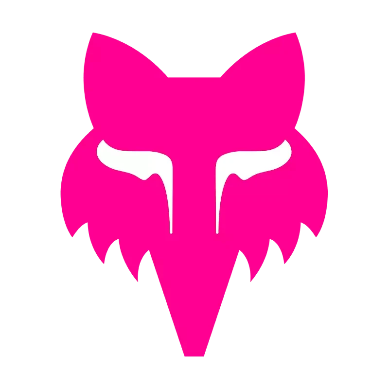 Fox Head 2.5" Pink / OS