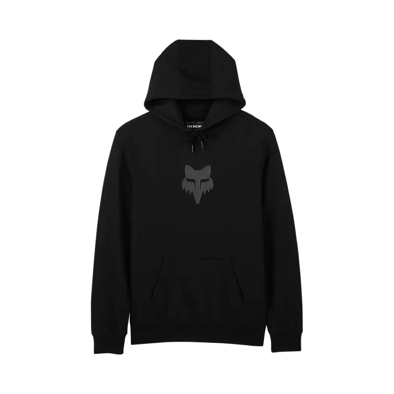 Fox Head Fleece Pullover Black/Black / S