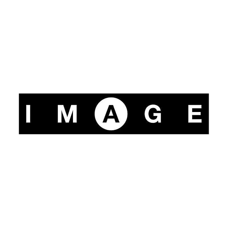 Fox Image Sticker 7" Black / OS