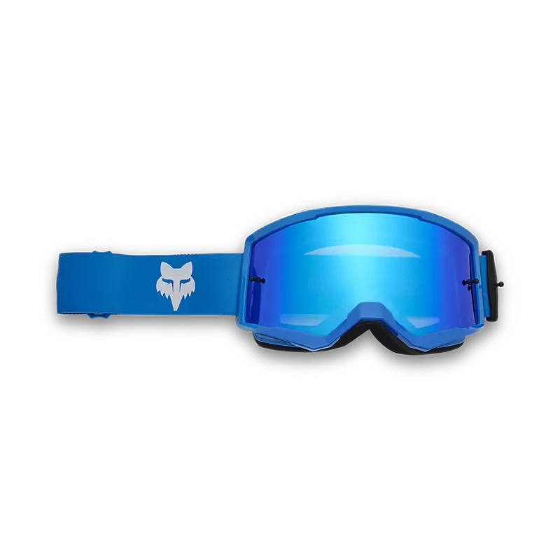 Fox Main Mirrored Lens Goggles True Blue / OS