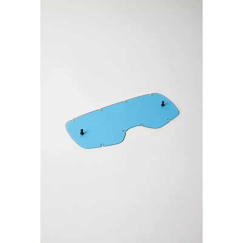 Fox MX20 Youth Airspace/Main Lexan Lens - Non Mirror Blue / OS