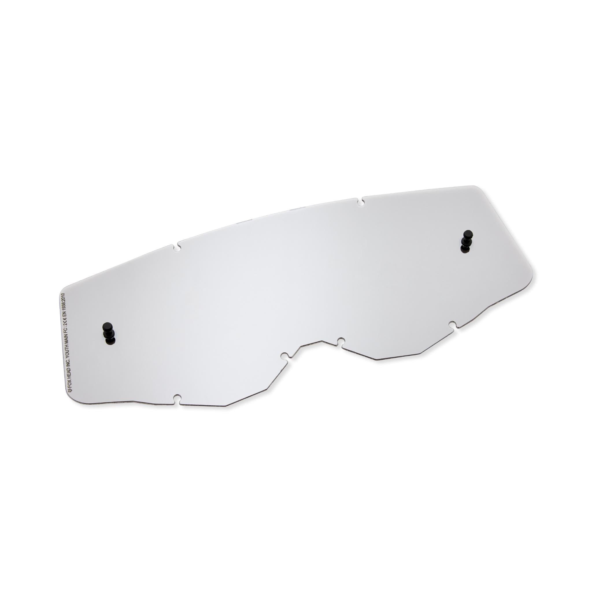 Fox MX24 Youth Main Lexan Lens - Mirror Chrome / OS