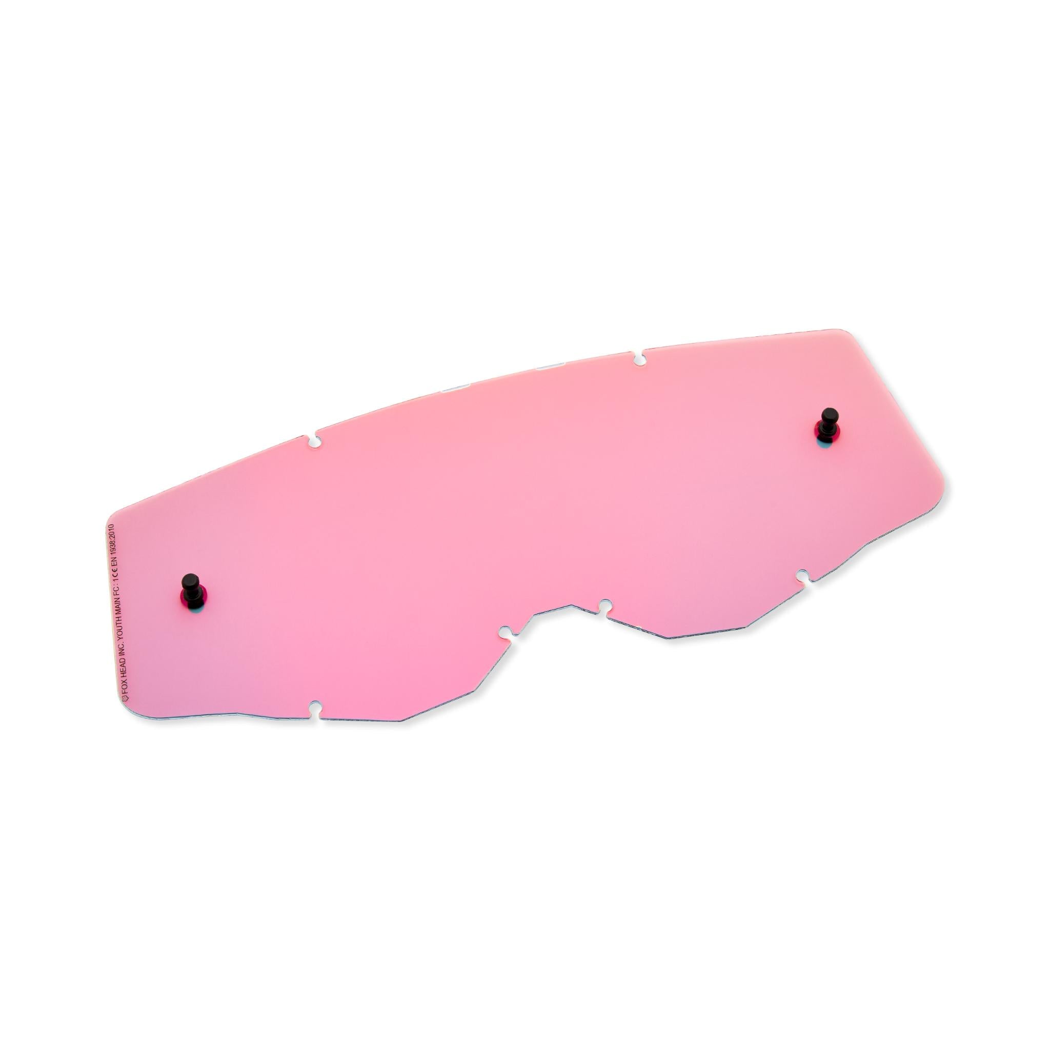 Fox MX24 Youth Main Lexan Lens - Mirror Red / OS