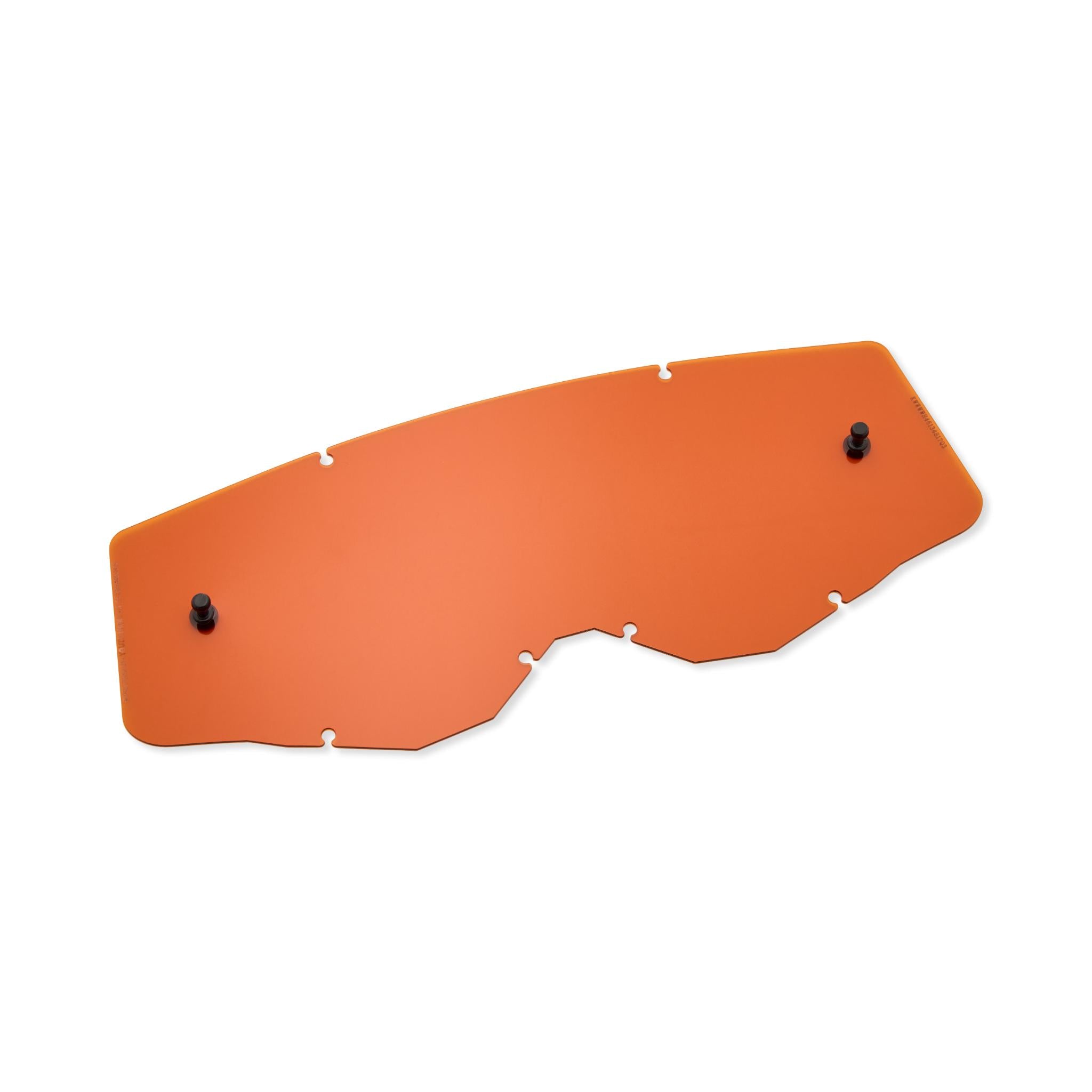 Fox MX24 Youth Main Lexan Lens- Non-Mirrored Orange / OS