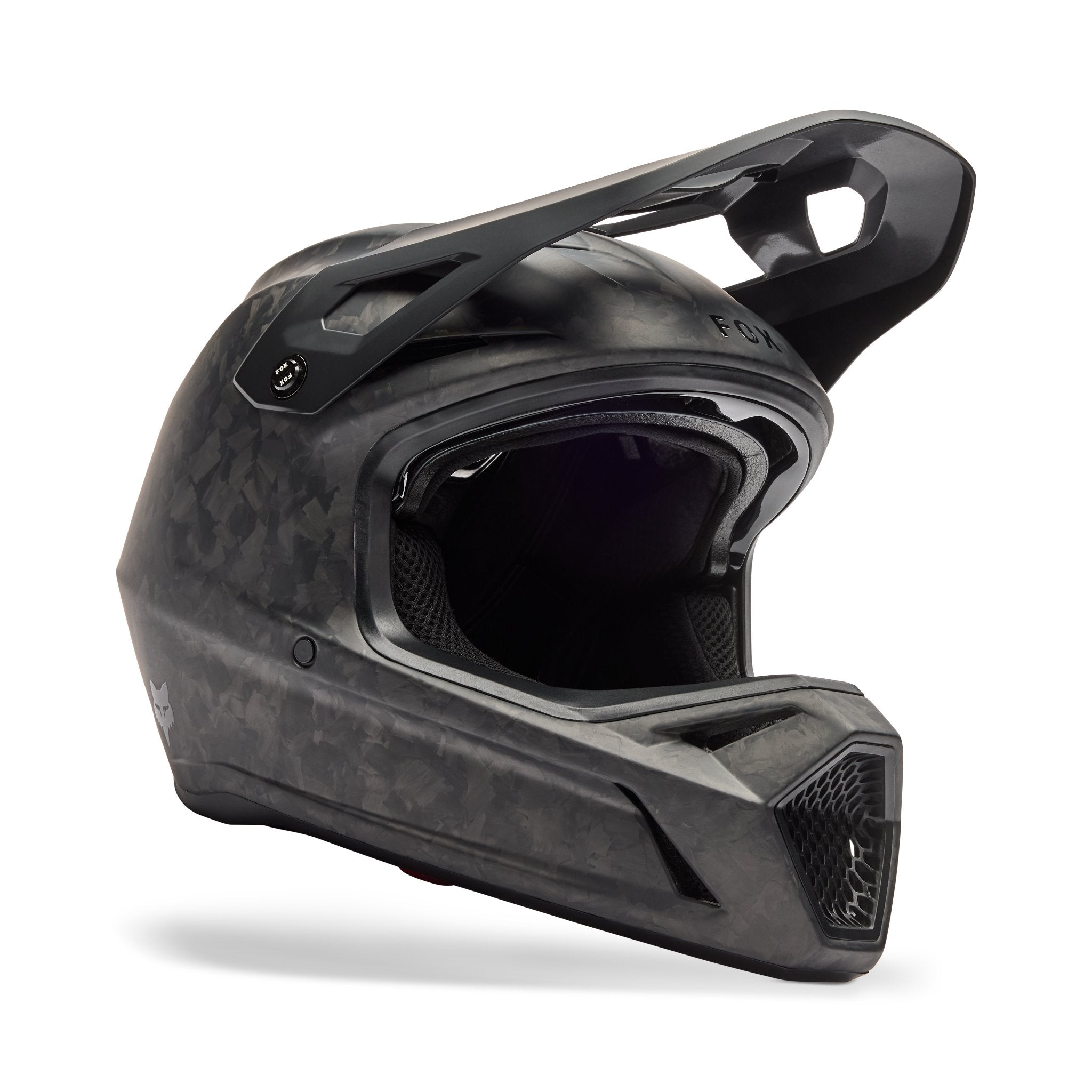 Fox V3 Revise Fahrradhelm – Größe S, Navy/Orange